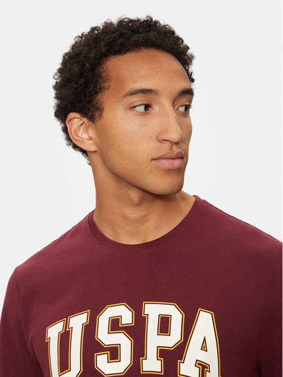 U.S. Polo Assn. U.S. Polo Assn. Hosszú ujjú MUP2184 Piros Regular Fit