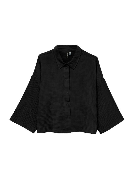 Vero Moda Vero Moda Marškiniai Natali 10279685 Juoda Standard Fit