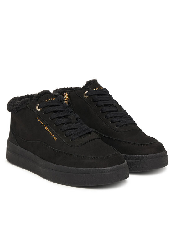 Tommy Hilfiger Tommy Hilfiger Superge Modern Court Sneaker Mc Wl FW0FW09000 Črna