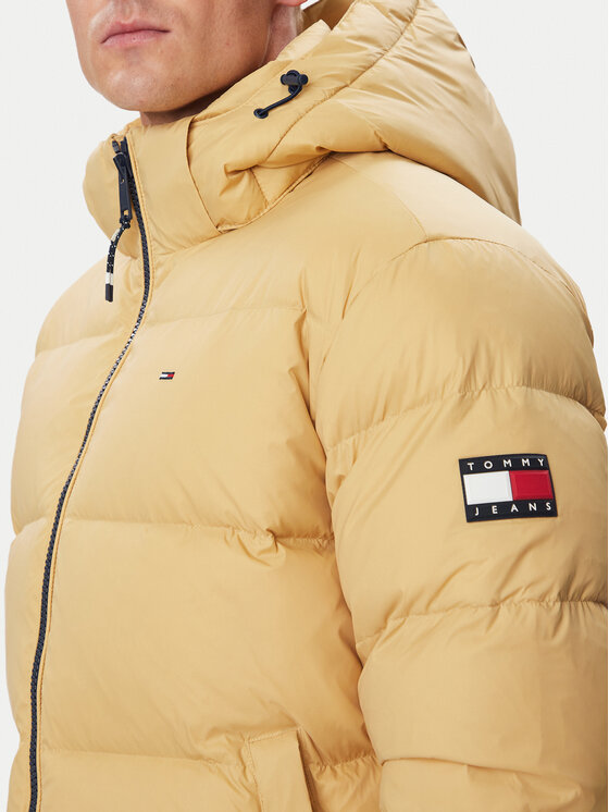 Tommy Jeans Tommy Jeans Geacă din puf Essential  DM0DM19786 Bej Regular Fit