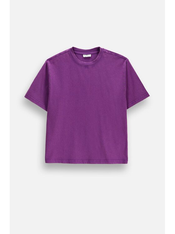 Coccodrillo Coccodrillo T-Shirt ZC6143204HGJ-016 Fioletowy Regular Fit