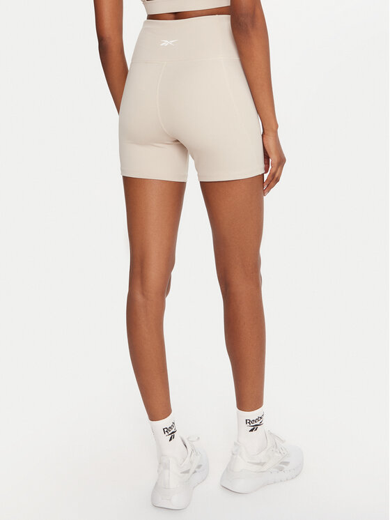 Reebok Reebok Kolesarske hlače Reebok X Ewa Chodakowska RK25314CCW Bež Slim Fit