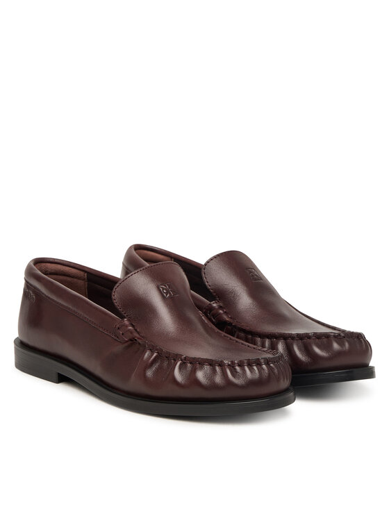 Calvin Klein Calvin Klein Mocasini Round Essential Loafer Lth HW0HW03195 Maro