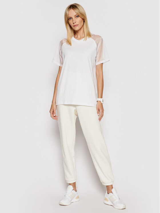 T-shirt Fakten Tee GN4442 Bianco Loose Fit