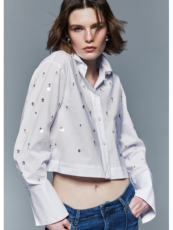 Liu Jo Liu Jo Camicia WA6173T039A11111 Viola Regular Fit