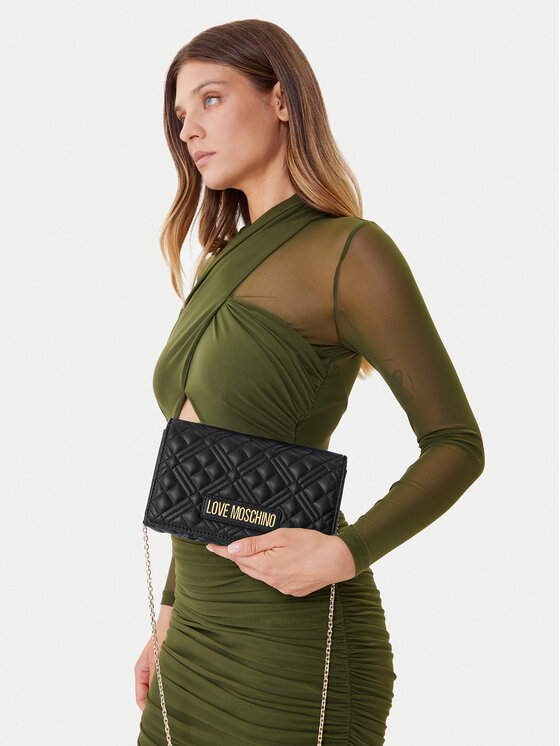 LOVE MOSCHINO LOVE MOSCHINO Ročna torba JC4079PP0NLA0000 Črna
