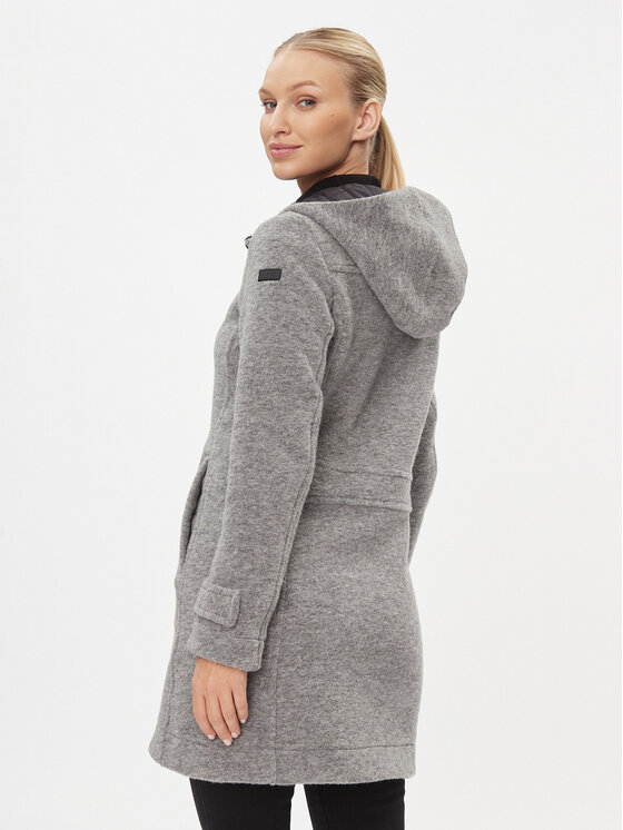 CMP CMP Zimski kaput 33M3946 Siva Regular Fit
