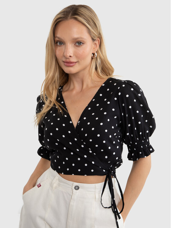 BIG STAR BIG STAR Koszula TIGOLA Czarny Slim Fit