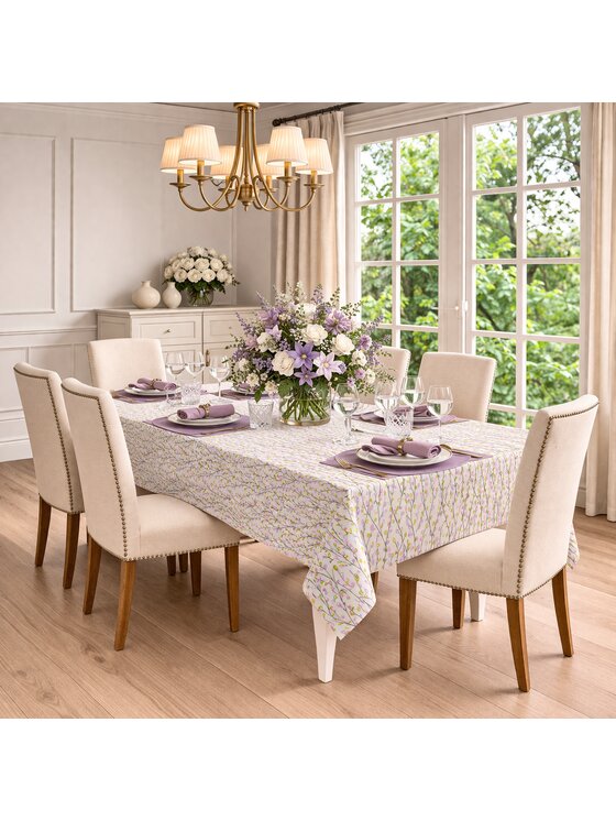 Roseberry Home Roseberry Home Obrus Purple Willow Kolorowy