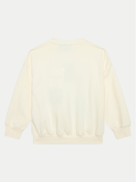 MINI RODINI Mini Rodini Sweatshirt Ducks 2272001311 Écru Regular Fit