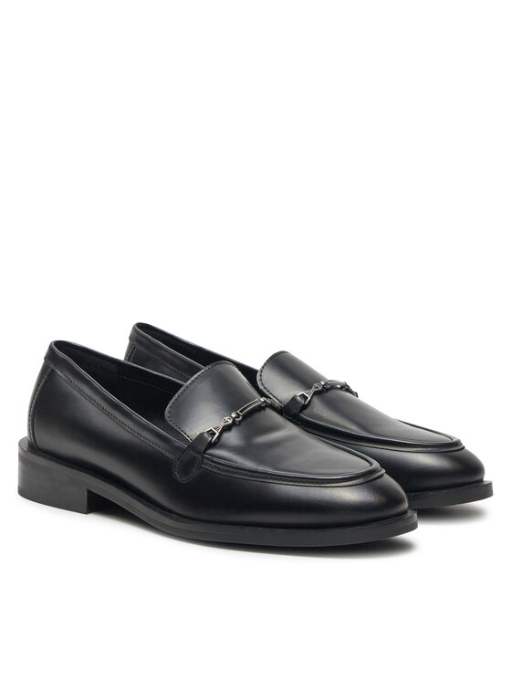 Bronx Bronx Loafersy Next-Wagon 66492-OS Czarny