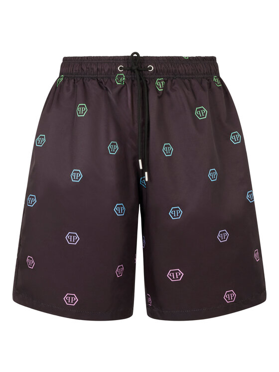 PHILIPP PLEIN PHILIPP PLEIN Szorty sportowe 29883 Czarny Jogger Fit