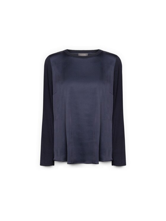 Elena Mirò Elena Mirò T-shirt G126Z500623N034 Blu Regular Fit