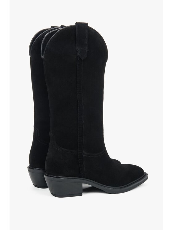 Estro Estro Καουμπόικες Μπότες & Μποτάκια ER00118119 Μαύρο