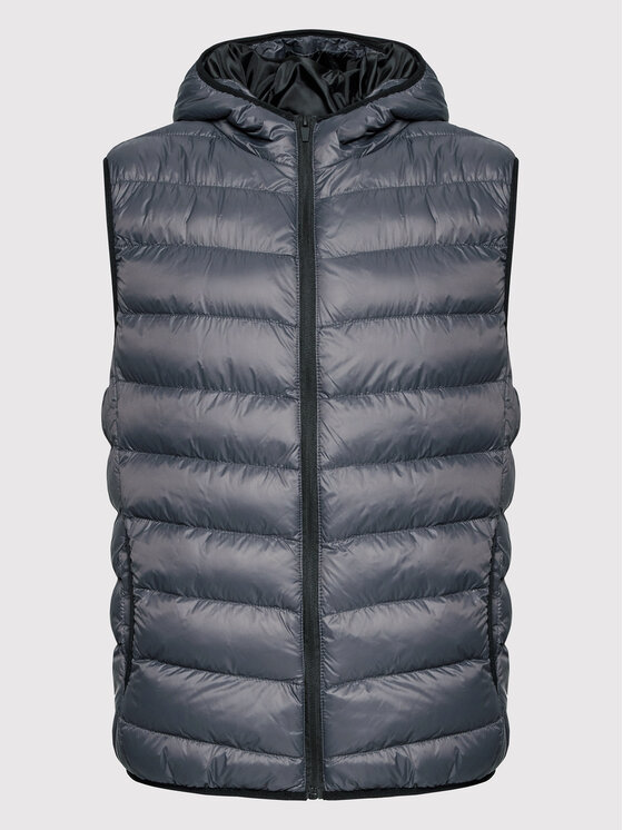 Brave Soul Brave Soul Prsluk MJK-BLACKBURN Siva Regular Fit