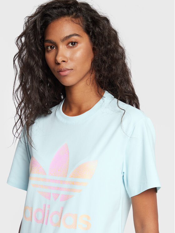 T-shirt Trefoil HL6606 Blu Regular Fit