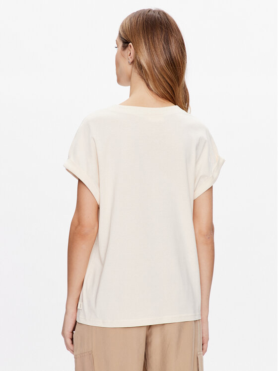 Outhorn Outhorn T-krekls TTSHF426 Écru Regular Fit