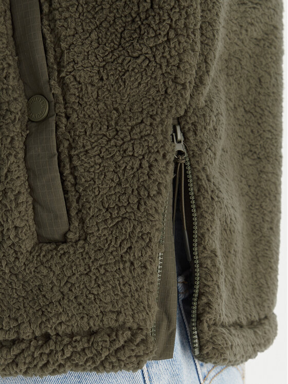 Hunter Hunter Fleecová mikina Tiorga HARW0016252 Zelená Regular Fit