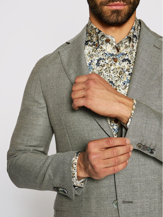 Oscar Jacobson Oscar Jacobson Giacca da abito Egel 3363 5027 Beige Slim Fit