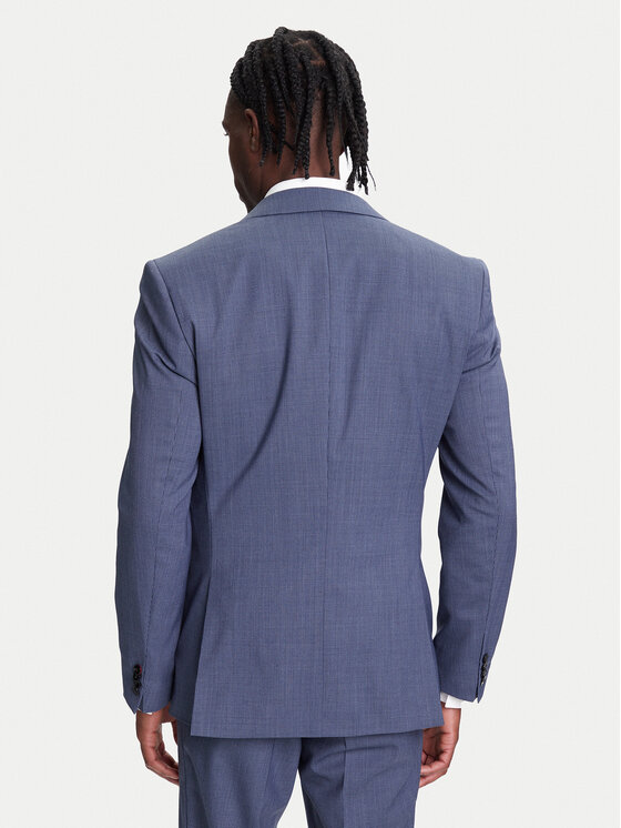 HUGO BOSS HUGO BOSS Oblek Henry-Getlin253V1X 50544664 Modrá Regular Fit