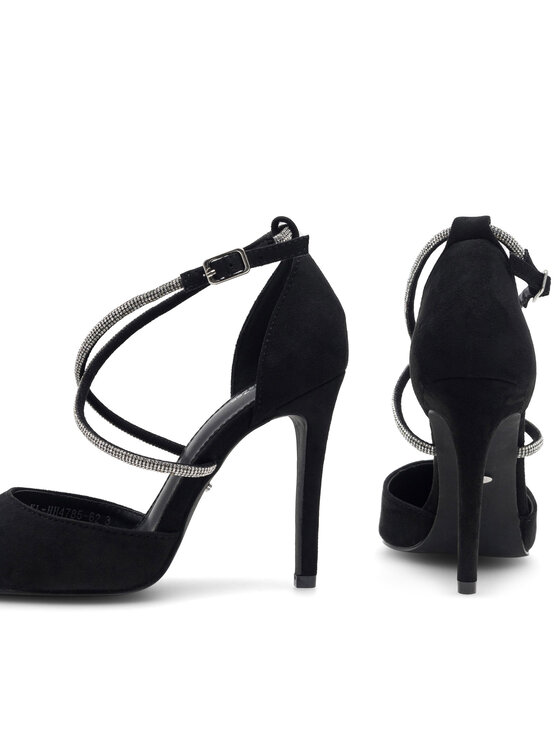 DeeZee DeeZee Štikle LARISSA KL-HH4785-62 Crna