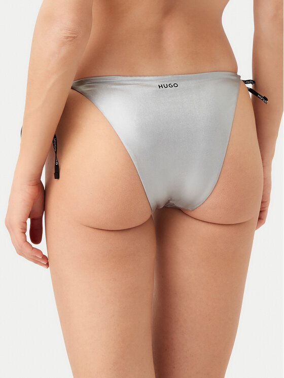 HUGO HUGO Bikini partea de jos Pure 50535235 Argintiu