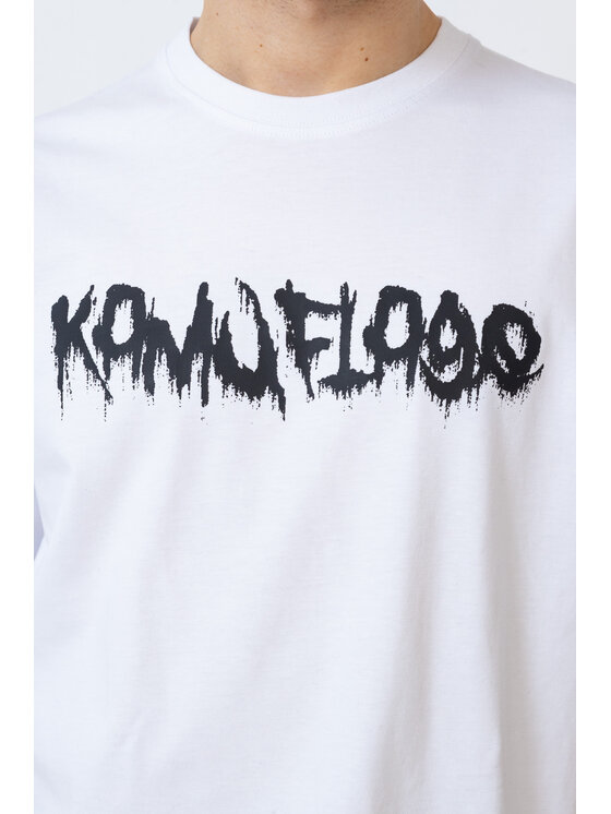 Kamuflage Kamuflage T-Shirt Abyss Biały Oversize