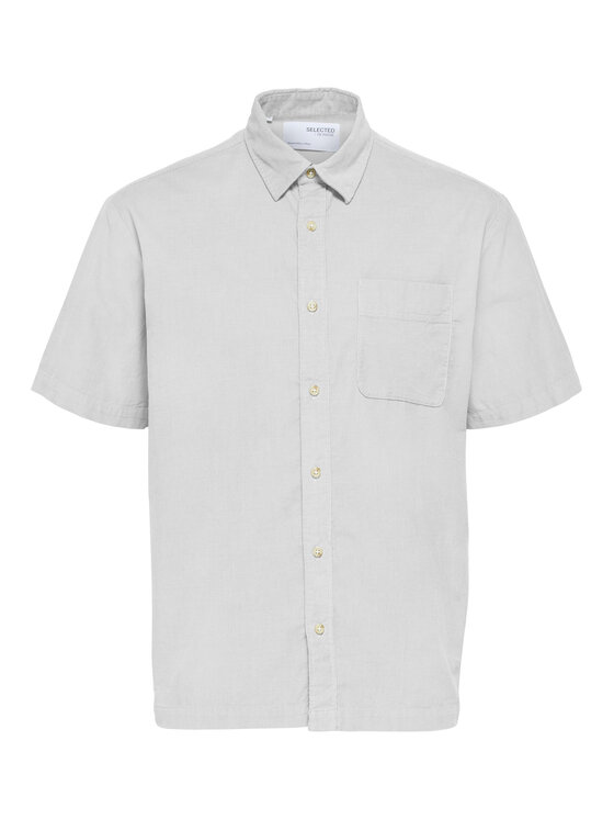Selected Homme Selected Homme Koszula 16088352 Biały Relaxed Fit