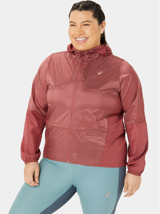 Asics Asics Яке за джогинг Nagino Packable Run 2012C849 Червен Ahletic Fit