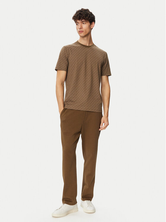 MICHAEL Michael Kors MICHAEL Michael Kors T-Shirt CS5529A5KS Khakifarben Regular Fit