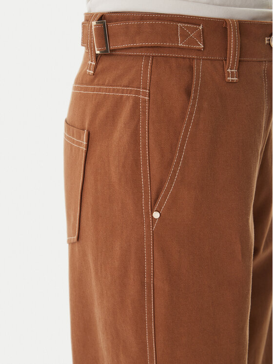 Guess Guess Teksad W6GB10 W1805 Pruun Relaxed Fit