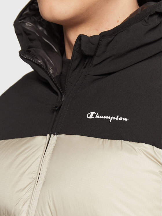Champion Champion Kurtka zimowa Script Logo 218080 Beżowy Regular Fit