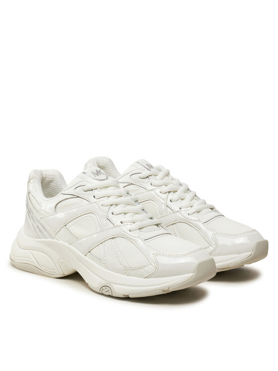 MICHAEL Michael Kors MICHAEL Michael Kors Laisvalaikio batai Leo Trainer 43F4LEFS1A Balta