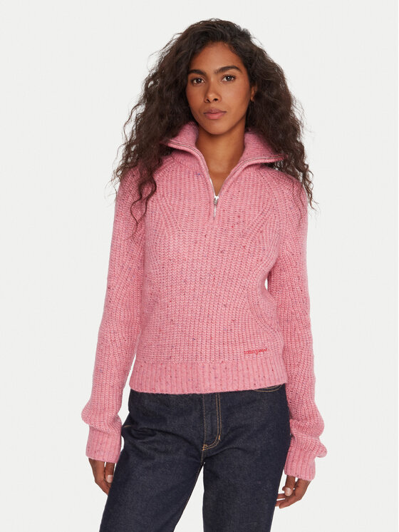 Tommy Jeans Tommy Jeans Sweater DW0DW21686 Rózsaszín Relaxed Fit