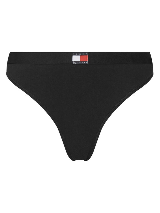 Tommy Hilfiger Tommy Hilfiger Σετ 5 ζευγάρια στρινγκ UW0UW05642 Μαύρο