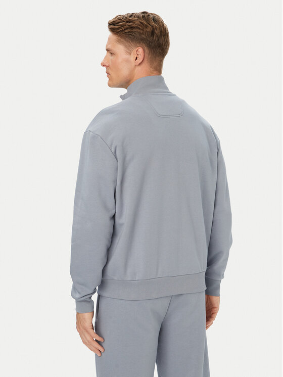 BOSS BOSS Bluza 50564104 Szary Relaxed Fit