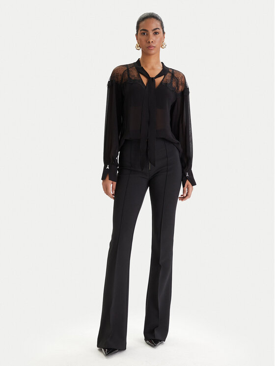 Patrizia Pepe Patrizia Pepe Halenka 8C0859/A692-K103 Černá Regular Fit
