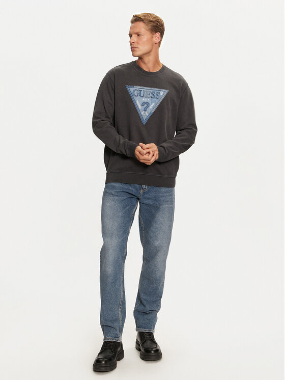 Guess Guess Суитшърт M4BQ17 KCIF1 Сив Regular Fit