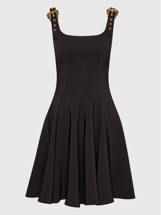 Versace Jeans Couture Versace Jeans Couture Rochie cocktail 72HAO947 Negru Regular Fit