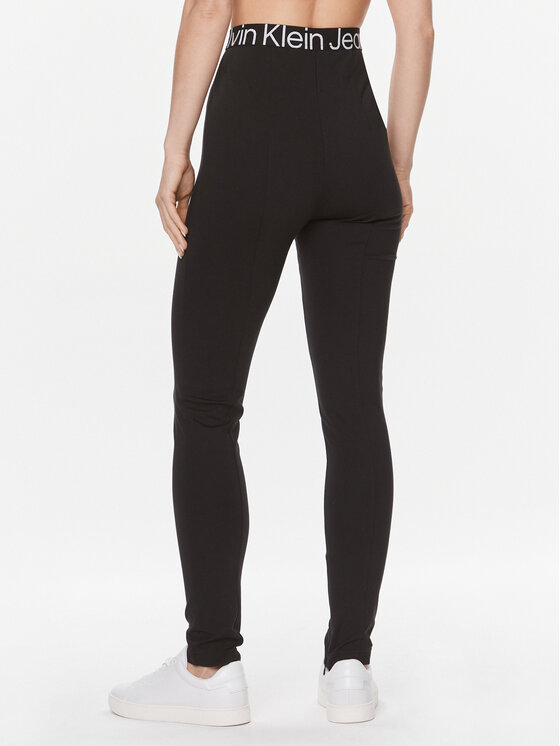 Calvin Klein Jeans Calvin Klein Jeans Legingi J20J222601 Melns Slim Fit