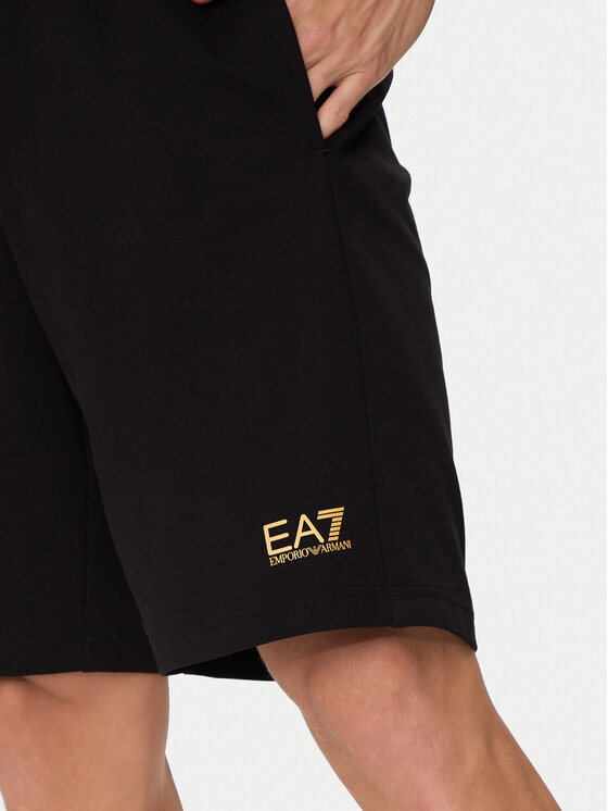 EA7 Emporio Armani EA7 Emporio Armani Sportshorts 8NPS65 PJVRZ 0208 Schwarz Regular Fit