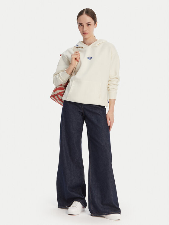 Roxy Roxy Суитшърт W126-RXLSS-1017-02X Екрю Regular Fit