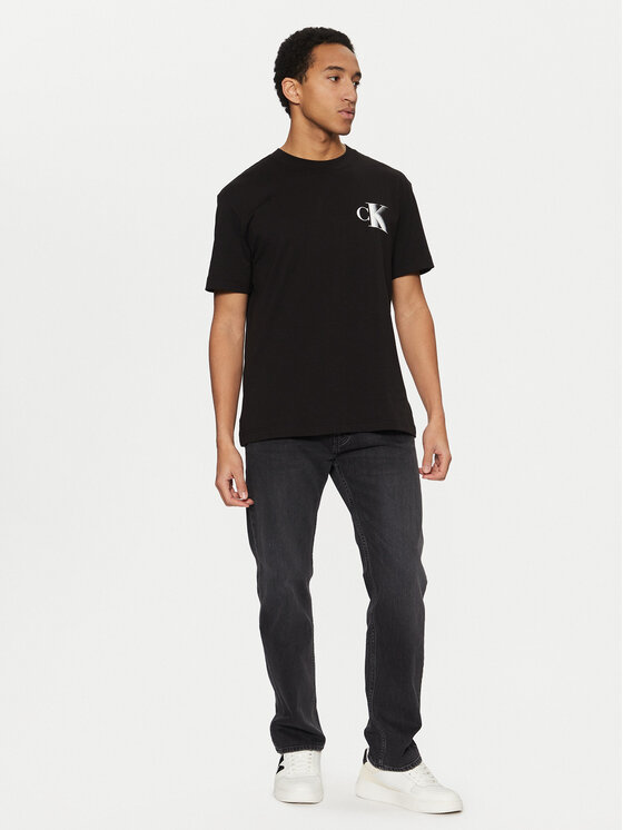 Calvin Klein Jeans Calvin Klein Jeans Tricou J30J327475 Negru Regular Fit