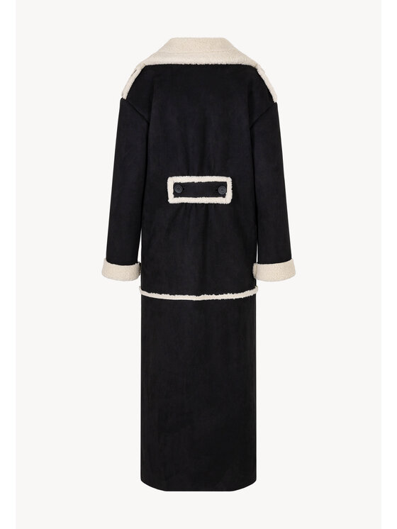 BIZUU BIZUU Kabát MAFARA Černá Standard Fit