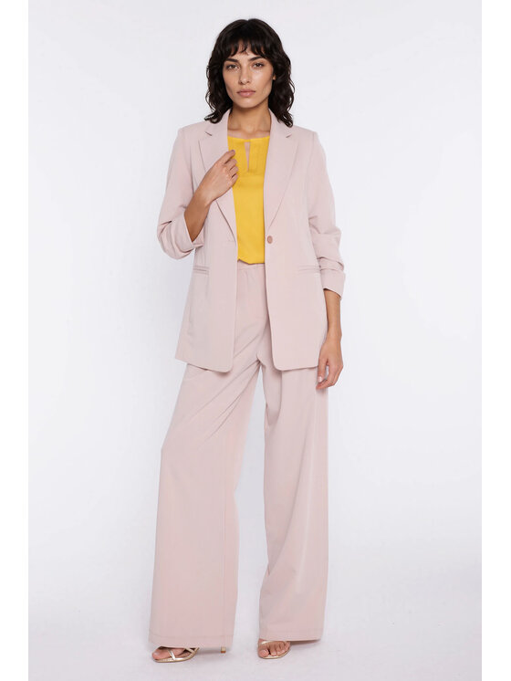 NIFE NIFE Marynarka Z98 Beżowy Blazer Fit