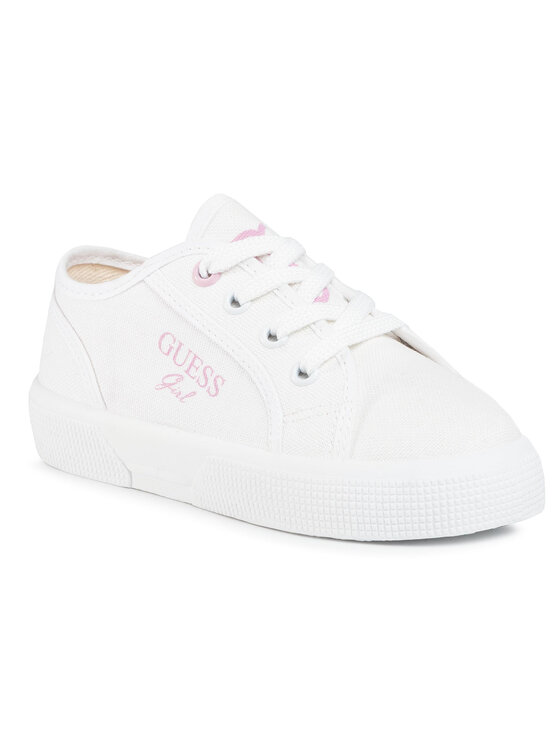 Guess Guess Scarpe sportive Piuma Mid FI7PIA FAB12 Bianco