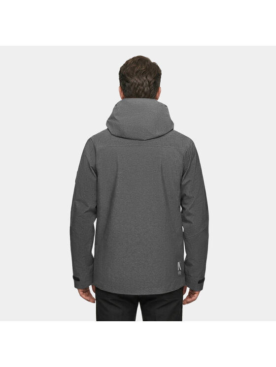 Alpinus Alpinus Kurtka hardshell Stromlo Czarny Regular Fit