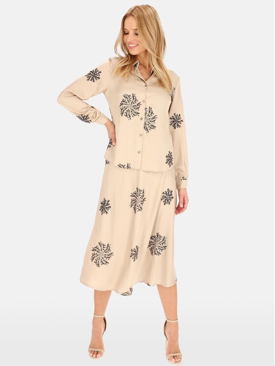 Perso Perso Halenka CHLE243777F Béžová Regular Fit
