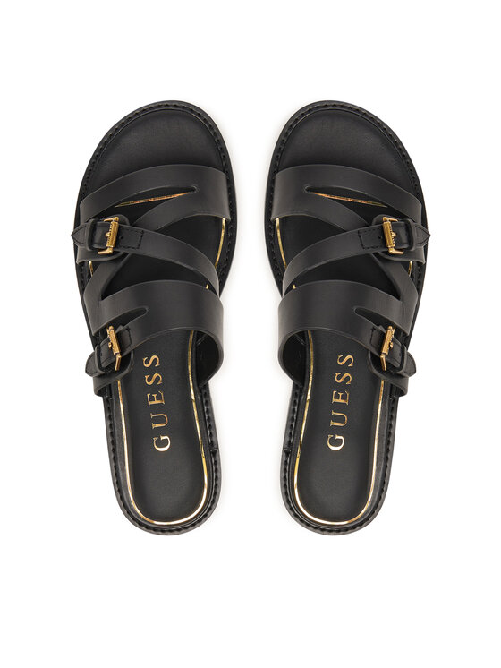 Guess Guess Чехли FLJGRY LEA03 Черен