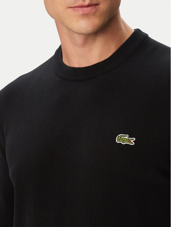 Lacoste Lacoste Sweter AH1985 Czarny Regular Fit